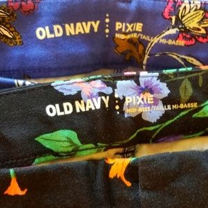Old Navy Pixie Cropped Pant Bundle
